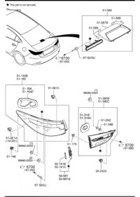 GW6W51150-LAMP(R),RR COMB