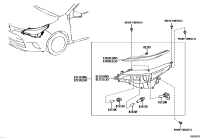 8113002S00-UNIT ASSY, HEADLAMP