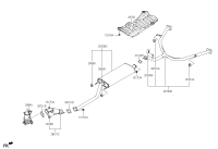 286102W550-MUFFLER ASSY-FRT