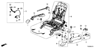 81104T6AQ01ZA-Cover, front seat inner foot, rh/lh