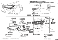 8116533F10-CORD HEADLAMP LH