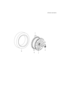 13276346-Wheel, front, rear