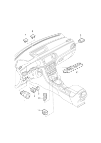 5CG941431C-SWITCH ASSY
