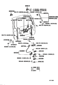 693010C010-LOCK ASSY, BACK DOOR