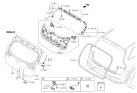 81771G5000-LIFTER ASSY-TAIL GATE LH