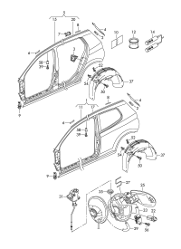 5K6809665-Reinf, for charge support rod