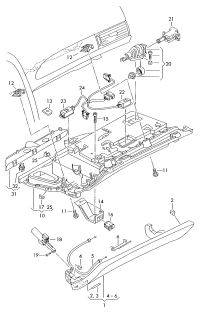 4FD857035D-Glove box assy