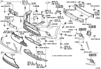 5211476200-BRACKET, FR BUMPER