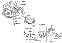311050D061-Case sub-assy, transaxle (MTM)