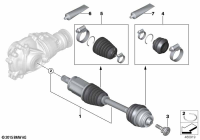31608657723-REP KIT FRT AXLE OUTER X5
