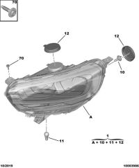 9810050580-Headlamp assy