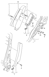 5N0880242L-Side air bag unit * *