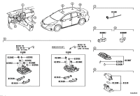 8120802300A0-LAMP SUB-ASSY, MAP