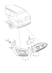 760945307A-LED taillight