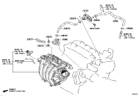 23826F2080-HOSE, FUEL VAPOR FEED, NO.1