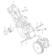 4F0145156D-STEERING PUMP 120B-PANAM