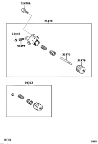 3147002021-CYLINDER ASSY, CLUTCH RELEASE