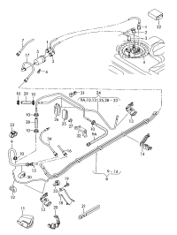 4F0201218E-HOSE, FUEL