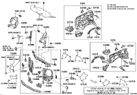5380360120-STAY, FR BUMPER