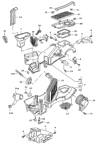 3B1820024A-Housing-evaporator: