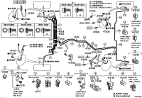473520E051-Bracket, flexible hose, no.2