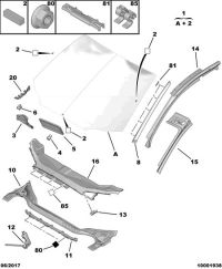 8116TZ-GLASS WINDSHIELD