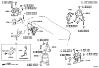 12303F0210-Bracket sub-assy, engine rear mounting
