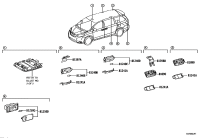 8124008030E0-LAMP ASSY, ROOM, NO.1