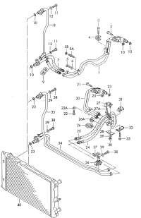 8D0317815J-PIPE-HEAT EXCH/PORCAYENNE/TOUR