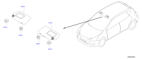 964003DN0A-Visor, rh