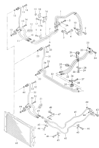 8D0317826Q-PIPE-HEAT EXCH/PORCAYENNE/TOUR