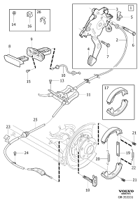 8683963-HDL ASSY-ROOF ASSIST FR,LH