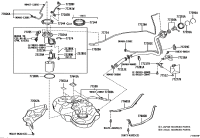 7702602100-TUBE SUB-ASSY, FUEL EVAPORATION, NO.1