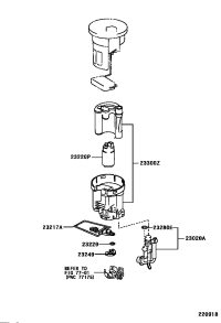 2321746090-FILTER, FUEL PUMP