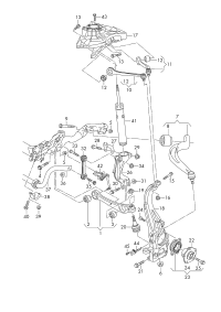 4M0407693E-AUDI CONTROL ARM FRT LFT