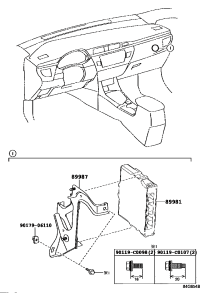 8998102070-Computer, hybrid vehicle control