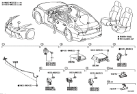 8917319505-SENSOR, AIR BAG, FRONT, RH/LH