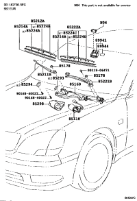 8511050120-MOTOR ASSY, WINDSHIELD WIPER