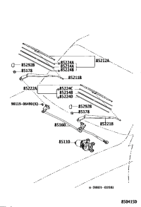 8511060290-MOTOR ASSY, WINDSHIELD WIPER