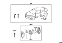 89904F4150-TRANSMITTER SUB-ASSY, ELECTRICAL KEY