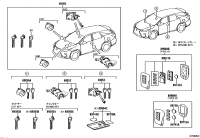 6900548551-CYLINDER SET, LOCK