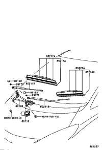 8511028180-MOTOR ASSY, WINDSHIELD WIPER