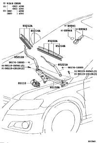 8511006110-MOTOR ASSY, WINDSHIELD WIPER