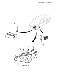 96470097-Head lamp unit