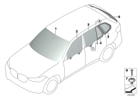 51317440763-Sensor, windshield bright