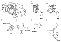 897B078150-Electrical key & receiver assy