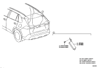 897B00R060-Electrical key & receiver assy