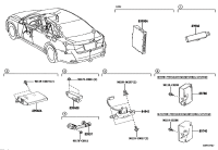 849450N030-SWITCH, LUGGAGE ELECTRICAL KEY