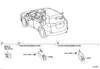 897A00R030-Receiver assy, door control & tpms
