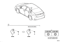 897A002170-Receiver assy, door control & tpms